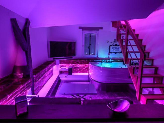 L'Antre Vue - Jacuzzi Au Chateau Belberaud Esterno foto
